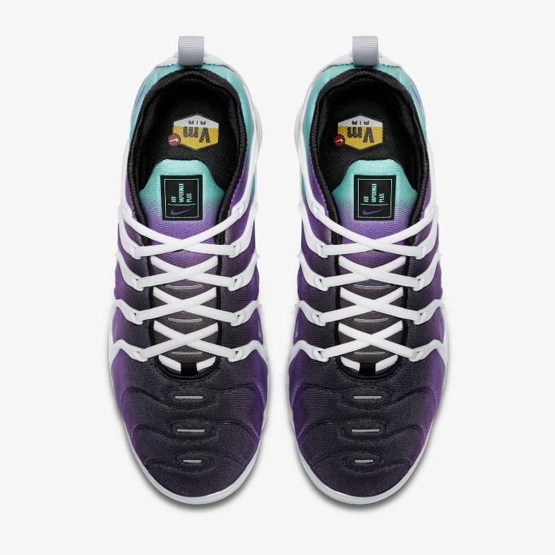 Purple black hot sale vapormax plus